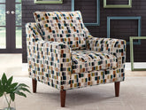 Prime Furniture - Ashley Furniture - Fenna Accent Chair - Accent Chair / Multi - A3000749